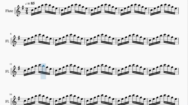 Flute Sheet Music: How to play Stranger Things Theme by Kyle Dixon смотреть онлайн