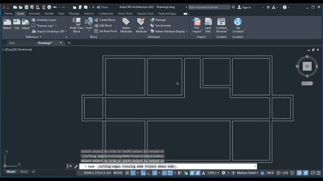 autocad architecture 2022 part 1 simple floor plan design modeling смотреть онлайн