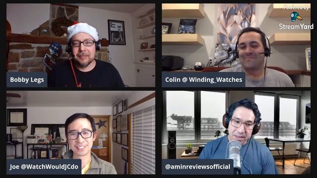 Friday Night Watch Chat - What watch do you want for Christmas? - Holiday Party смотреть онлайн