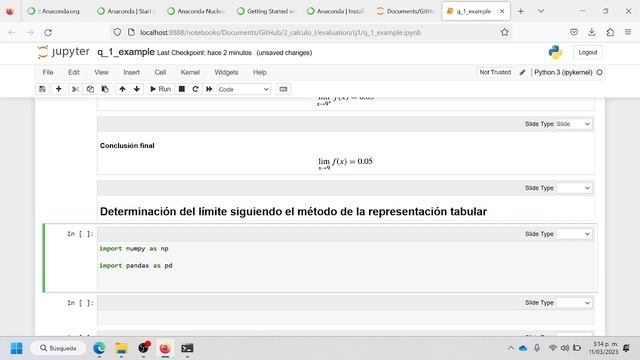 ¿Cómo determinar límites con excel?