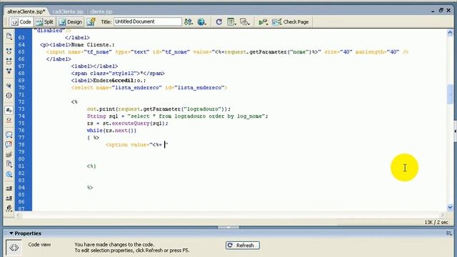 aula 111 java ee Tag Option Value para Itens смотреть онлайн