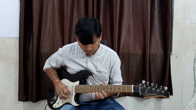 Teri Meri Kahani On Guitar