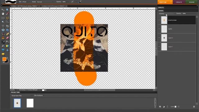Working with Layers in Photoshop Elements 8 смотреть онлайн