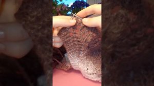 Часть 8. Вяжем шаль "Шотландский чертополох". Ряды 113 - 124