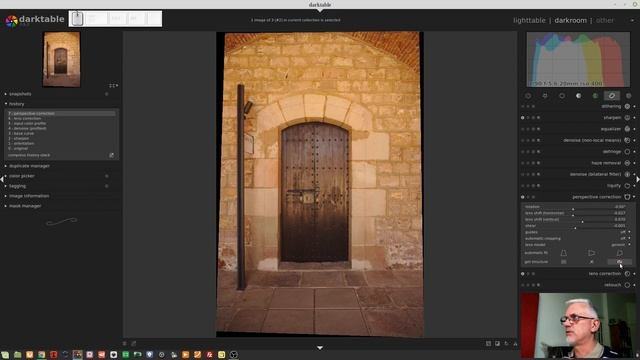darktable ep 044 - The Perspective Correction module смотреть онлайн