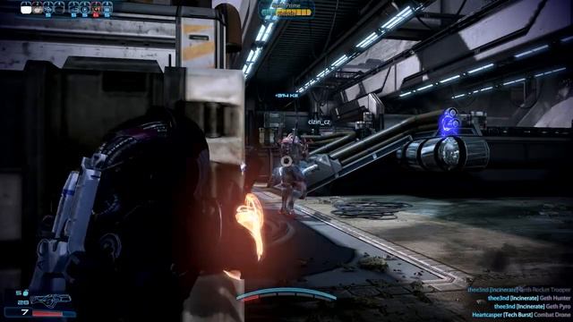 Fire, Ice, Lightning... Heed My Call! - Mass Effect 3 Multiplayer смотреть онлайн