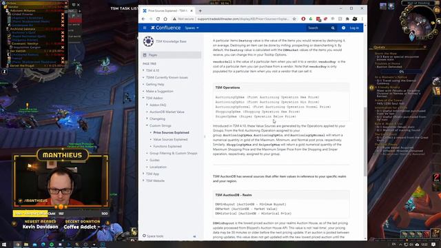 TSM Auction Operation Basics | Ask Manthieus смотреть онлайн