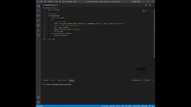 [python] 파이썬 Oracle 데이터베이스(database) 연결(connect)하는 방법 смотреть онлайн