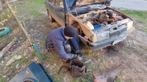 Замена переднего крыла ВАЗ 21099