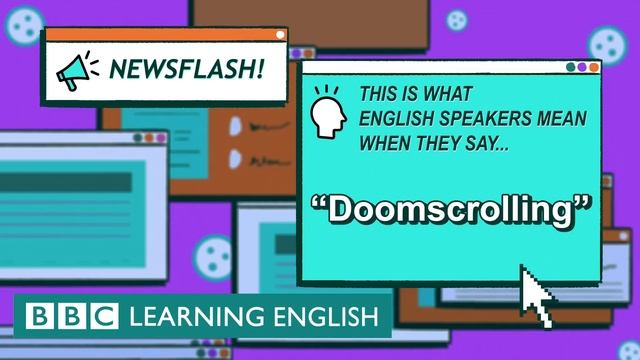 What does 'doomscrolling' mean? - The English We Speak смотреть онлайн