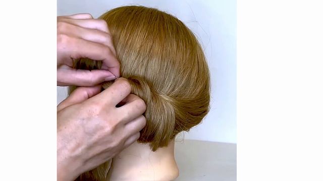 EASY EVENING HAIRSTYLE FOR THIN AND SPARSE HAIR легкиепрически hairtutorials hairstylestutorials смотреть онлайн