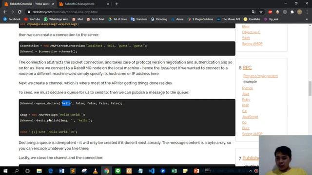 Message Broker RabbitMQ Tugas EAI смотреть онлайн