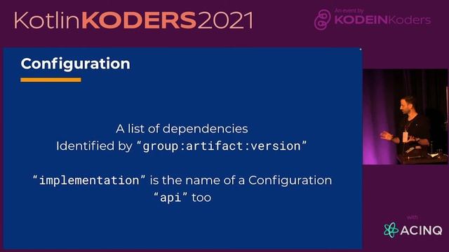 Kotlin KODERS 2021 - Gradle: a deeper look at the Kotlin DSL by Martin Bonnin смотреть онлайн