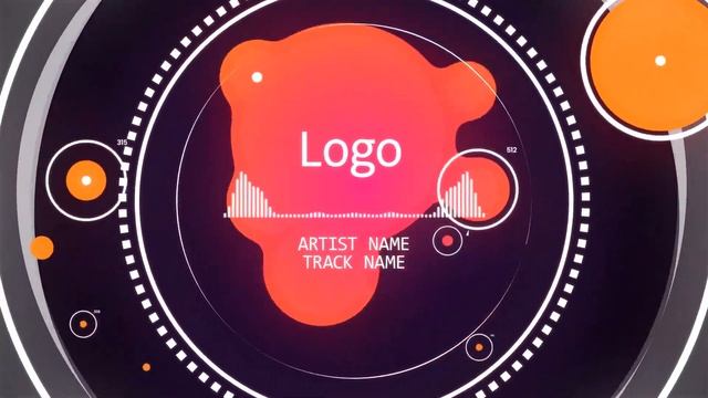 Liquid HUD // Free audio visualizer template for After Effects смотреть онлайн