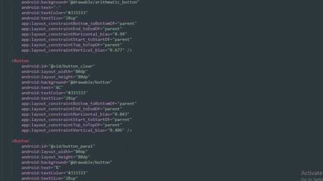 How to make a #Calculator App in Android Studio || code escape смотреть онлайн