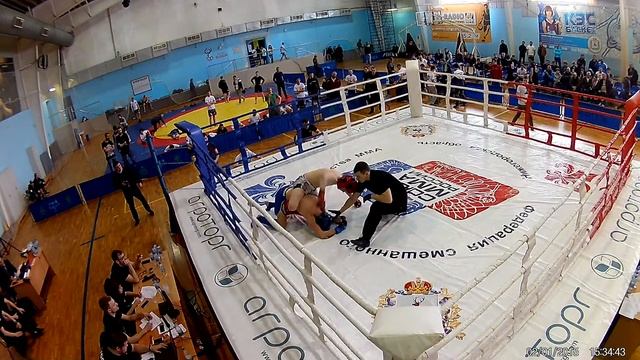 Первенство ПФО юноши 16-17 лет по СБЕ ММА 2017г. Бой 3 смотреть онлайн