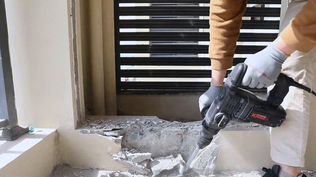 Kress 1150W 28MM Rotary Hammer смотреть онлайн
