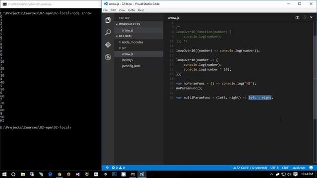 ? Arrow Functions (ES2015) • NPM (Node Package Manager) • JavaScript for Web Developers • (Pt. 11) смотреть онлайн