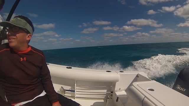 Sea Hunt Gamefish 30 put to work in Key Largo, Florida, USA смотреть онлайн