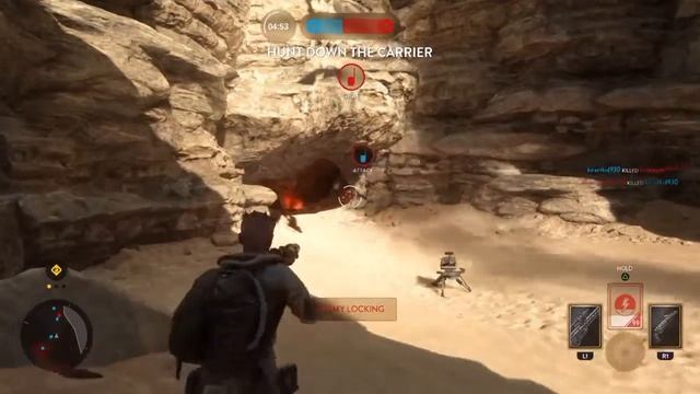 Chaos follows the Cargo Defender in Badlands смотреть онлайн