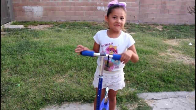 Lbla kids and adult big wheel scooter! -Bella's Toys! смотреть онлайн