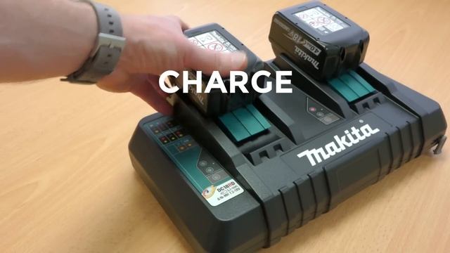 Makita DC18RD Fast Twin Charger - from Toolstop смотреть онлайн