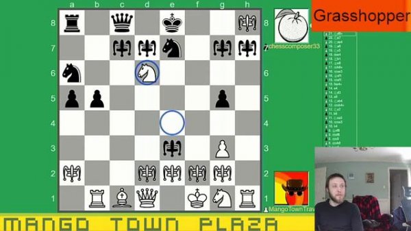 Grasshopper Chess - Chess Variants Ep. 1286