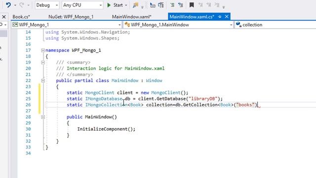 C# and MongoDB 05 - MongoDB CRUD Operations in Visual Studio WPF смотреть онлайн