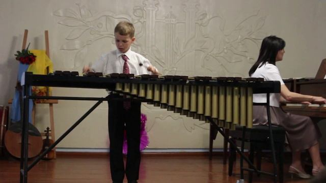игра на ксилофоне преподаватель Гацелюк С В. смотреть онлайн
