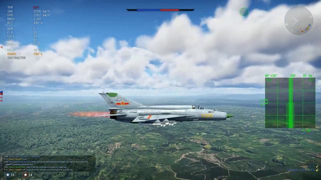War Thunder J-7D the MAGIC MIG! Amazing Premium for China! смотреть онлайн