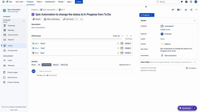 Automation for Epic || Jira Software || Jira Administration Tutorial смотреть онлайн