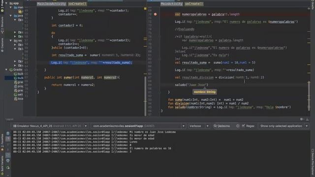Android Java vs Android Kotlin, aprendiendo lo básico y comparando ambas sintaxis смотреть онлайн