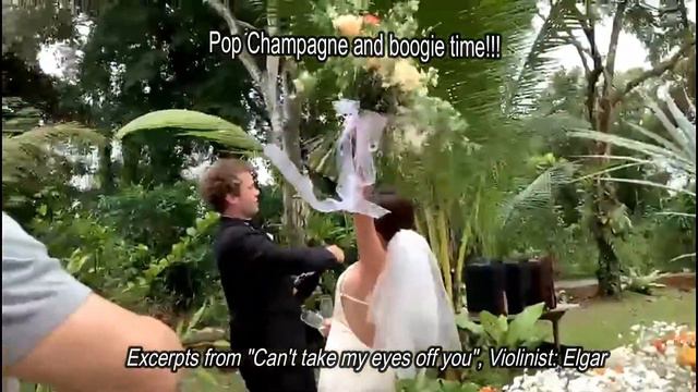 S'pore Violinist Performs For A ROM (Registry Of Marriage) Event