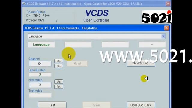 How to change MFA cluster display language for VW Audi Skoda Seat using VCDS / VAG COM (Swahili) смотреть онлайн