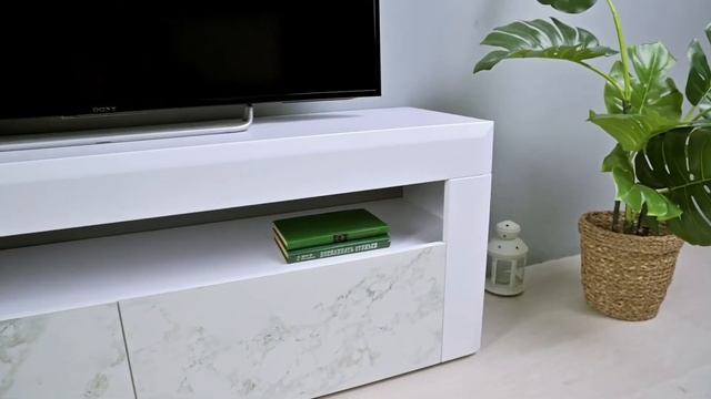 Купить белую тумбу для телевизора Пьер в Мурманске на мебель51.ру с бесплатной доставкой смотреть онлайн