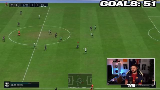 I Broke Messi's 91 Goal Record With HIS SON