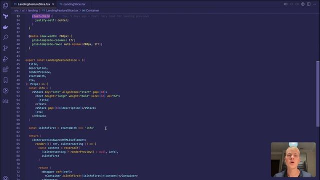 Show Interactive Features on Landing Page with React смотреть онлайн