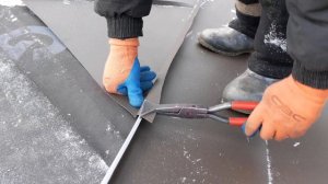 Фальцевая кровля своими руками за 15 минут