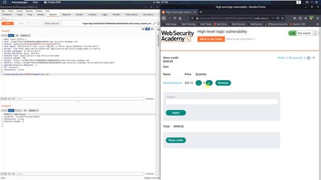 High level logic vulnerability (Video solution, Audio) смотреть онлайн
