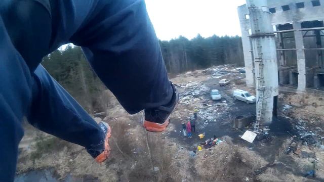 Роуп Джампинг, первый прыжок / Rope jumping my first jump смотреть онлайн