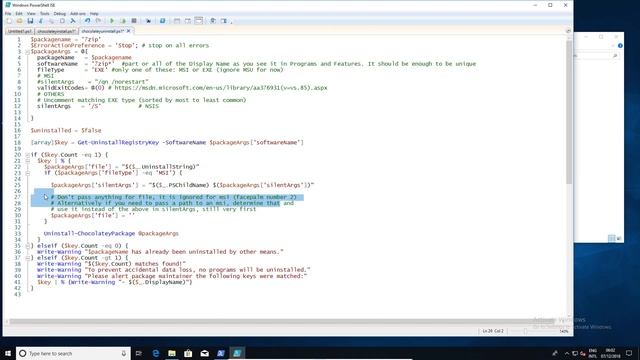 How to create a chocolatey package смотреть онлайн