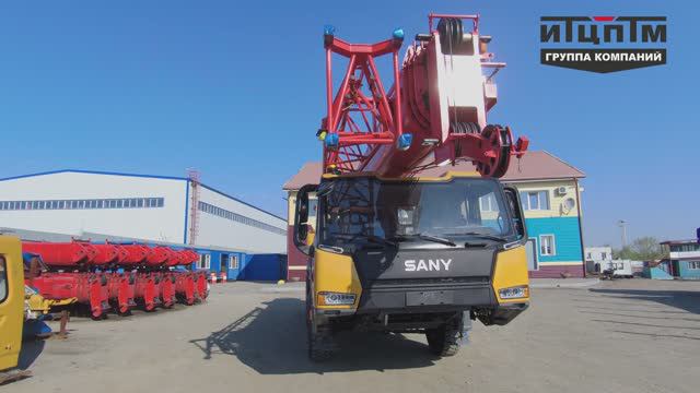 Краткий обзор новейшего полноприводного автокрана Sany STC250T5-4R смотреть онлайн