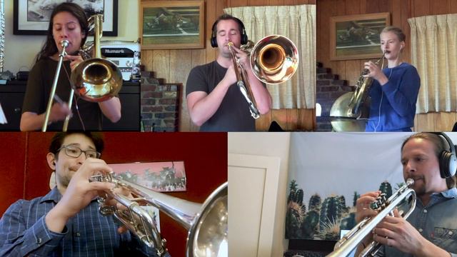 Johann Sebastian Bach, Contrapunctus 9 BWV 1080 | Brass Over Bridges | Brass Quintet, San Francisco смотреть онлайн
