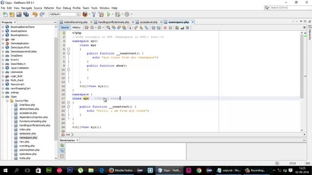 OOPS concepts in PHP (Namespace in PHP)| Part-15 смотреть онлайн