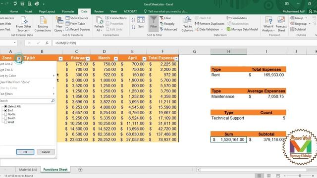 Microsoft Excel 2016 Tutorial Beginner to Advanced (Part-5) Urdu/Hindi ||MaawaWorld|| смотреть онлайн