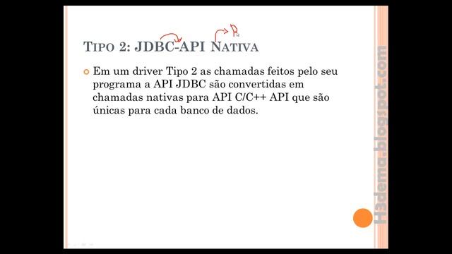 Tipo de Drivers JDBC смотреть онлайн