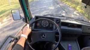 1992 Mercedes MB-100 I [2.4 D 72HP] |0-100| POV Test Drive #1866 Joe Black