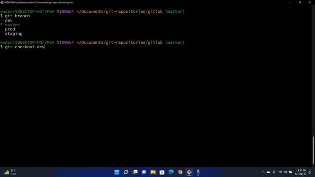Lab 6 Git Checkout Command | DevOps | Git in Hindi смотреть онлайн