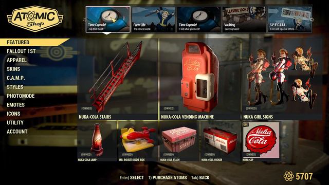 Nuka Cola Secret Door Bundle | Atom Shop Review (TLDR) | Fallout 76