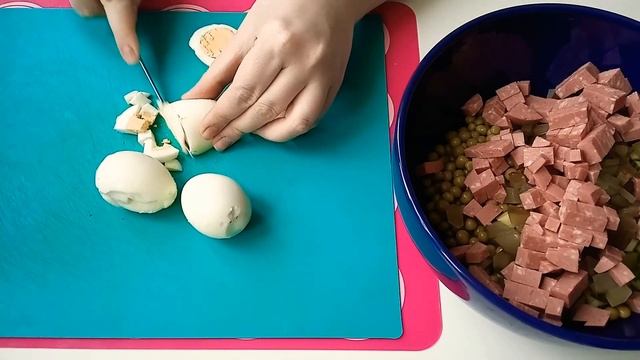Овощи для Оливье готовлю только так,получается намного вкуснее! смотреть онлайн